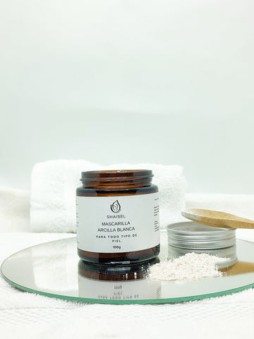Mascarilla de Arcilla Blanca y Avena